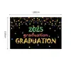 Telón de Fondo de Graduación Nuevo Transfronterizo 2026 Tela para Fiesta de Graduación Decoración Exterior del Campus Banner Colgante de Bandera