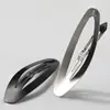 Clip Bb Ovalado de 7 cm Negro Mate Sin Níquel Blanco K Clip de Gota de Agua Clip Bb Se Puede Envolver Alrededor de Tela Cinta Clip para el Cabello de Niños DIY Accesorios para el Cabello