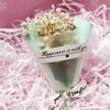 Mini ramo artificial hecho a mano de flores secas, ramo estrellado, pequeña flor eterna fresca, caja de regalo, decoración, pequeño ramo