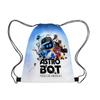 2024 Novo Produto Transfronteiriço Astro Bot Universo Robô Meninos e Meninas Mochila com Cordão Bolsa com Cordão