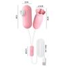 Lai Le 2214 Huevo Coqueto Lamiendo Lengua Frecuencia Variable Producto para Adultos USB Doble Línea Juguete para Masturbación Femenina