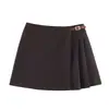 Atacado de Moda Feminina Transfronteiriça 2026 Primavera Novo Estilo Europeu e Americano Fashionável Sexy Hot Girl Top e Saia Decorados com Alças