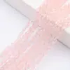 Contas de Gota de Água com Furo Reto Acessórios DIY Pingente de Contas Vidro de Cristal Artificial Contas Soltas Brincos Atacado Materiais para Joias