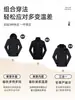Chaqueta de Trekking Luotuo Western Sichuan para Mujer, Nueva Otoño e Invierno Talla Pequeña Resistente al Viento e Impermeable 3 en 1 para Montañismo para Hombre