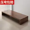 Soporte elevador para monitor de computadora, soporte para pantalla de escritorio, base elevadora de escritorio, estante de almacenamiento elevado para oficina
