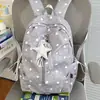 Mochila de Estilo Alto para Estudiantes de Preparatoria y Secundaria, de Gran Capacidad, Personalizada, Estilo Universitario, Casual, Tendencia, para Viajes Diarios, Verano 2026