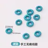 17 Colores Hilo de Seda Bobina sin Costuras Pulsera de Cuerda para la Mano Cuentas de Posicionamiento Cuentas Deslizantes Bobina Tejida a Mano Materiales DIY Venta al por Mayor