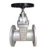 Válvula de compuerta con sello blando y vástago oculto, válvula de compuerta elástica de acero inoxidable para descarga de agua, fabricante: Tianjin Z45X-16P