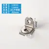 Soporte de Ángulo de Acero Inoxidable Engrosado de 90 Grados Recto en L Forma de Triángulo de Hierro Parte de Fijación Soporte de Estante Conector de Mueble