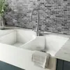 Pegatinas de Pared Autoadhesivas de PU y Epoxi para el Hogar Transfronterizas Cocina Impermeables Imitación Azulejo Papel Tapiz Sala de Estar Renovación de Paredes Pegatinas de Pared 3D