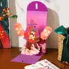 Envelopes Vermelhos Tridimensionais, Criativos Aniversário 2026 Ano do Cavalo Ano Novo Festivo Bolsas de Envelope Vermelho, Alta Qualidade Ano Novo Dinheiro da Sorte Atacado