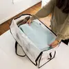 Bolsa Móvil Grande con Asa para Artículos Pesados Bolsa de Almacenamiento con Doble Cremallera y Asa Reforzada Bolsa para Mudanzas