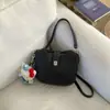 Bolso Cruzado de Hombro Tipo Cubo con Patrón de Lichi, Estilo Coreano Nuevo de Nicho Transfronterizo para Mujer, Bolso Cruzado Versátil de Lujo de Alta Gama para el Trabajo