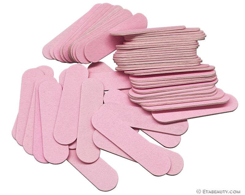 去死皮美甲工具一次性木片指甲锉条美甲搓条厂家