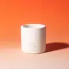 E-commerce Transfronteiriço Cimento Concreto Logotipo Gravado Pote de Vela Copo Vazio 220ml Decoração de Casa Recipiente para Vela