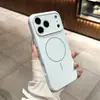 Funda magnética fina para teléfono Apple 18Promax con anillo, silicona líquida, tacto de piel para iPhone 17, cubierta protectora anticaídas