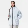 Nueva Ropa de Senderismo para Hombre Primavera y Otoño de Explorer, Chaqueta Exterior Trendy Estilo Americano para Parejas, Cortavientos, Chaqueta de Trabajo