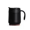 Copo Térmico para Escritório para Homens e Mulheres, Caneca de Café de Aço Inoxidável, Copo de Chá Portátil para Casal para Uso ao Ar Livre com Alça e Vedação