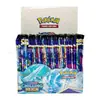 Caixa Surpresa de Cartas de Pokémon Mais Vendida Internacionalmente Versão Inglesa de Pokémon Cartão Flash de Pokémon Carta do Pikachu 360
