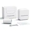 Impresora de etiquetas portátil Bluetooth térmica código de barras adhesivo letrero comercial etiqueta máquina de etiquetado de notas para el hogar transfronterizo