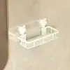 Prateleira de Armazenamento para Banheiro Ventosa Prateleira de Canto para Banheiro Prateleira de Armazenamento para Banheiro Prateleira de Lavatório Montada na Parede Sem Furos