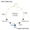 Acero Inoxidable Corte Cuadrado Borde de Pan Piedra de Vidrio Colgante Pendientes Collar Pulsera Set de Joyería Chapado en Oro de 18K