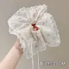 Scrunchies de Cabelo Exquisitos de Alta Qualidade para Mulheres 2026 Novo Estilo Coreano Elástico Extra Grande Acessórios de Cabelo em Cores Vintage