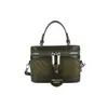 Bolso de mano pequeño de lujo ligero transfronterizo para mujer, nuevo modelo de otoño 2026, patrón tejido, versátil y moderno, bolso cuadrado pequeño de un solo hombro y cruzado