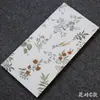 Azulejos de Parede Monocromáticos 300x600 para Cozinha Banheiro Varanda Banheiro Acabamento Fosco Azulejos Cerâmicos Retro Francês Padrão Contínuo Azulejos Decorativos