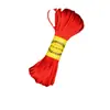 Línea 5 2.5mm Línea de amarre china 5 línea de jade encriptada material de cuerda roja cuerda trenzada venta al por mayor