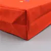 Suministro Bolsa de Lona Naranja Bolsa de Lona Clase de Entrenamiento Bolsa de Algodón Bolso de Mano Bolsa de Compras Estilo Personalizado Color Logo