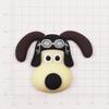 Perro Palma de Dibujos Animados pegamento suave accesorios diy parche para carcasa de teléfono móvil agujero en la boca del zapato Taza de enjuague bucal Pegatinas tridimensionales Cachorro 3D