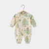 Mono de bebé primavera y otoño e invierno de algodón puro ropa de recién nacido ropa de otoño ropa de bebé de manga larga pijama de escalada