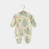 Mamelucos para Bebé, Primavera, Otoño e Invierno Algodón Puro Ropa Interior Ropa para Recién Nacidos, Ropa de Otoño, Batas de Manga Larga para Bebé, Pijamas