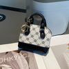 Bolso Mini de Cadena Pequeño Cruzado Portátil Estampado Ins Sentido de Alta Gama Louie Le Moda Flor de Lectura Billetera para Monedas Infantil