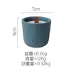 Copo de Cimento Minimalista Nórdico Vela Aromática para Casa Vela DIY Ornamento de Fragrância para Casa Processamento OEM de Cera de Soja