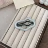 Pinza de BB de Color Café Estilo Coreano con Gradiente de Espina de Pescado, Pinza Fresca para Flecos Laterales, Pasador Simple para la Parte Posterior de la Cabeza, Accesorio para el Cabello para Mujer