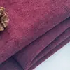 Tecido de Sofá Liso de Chenille F305 Camada Única Não Composto em Estoque, Tecido para Almofadas, Tecido para Almofadas de Assento, Material para Almofadas de Sofá