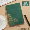 Caderno de Negócios A5 B5 Encadernado em Couro Pele de Ovelha Livro de Registro de Reuniões de Escritório Conjunto de Caixa de Presente Corporativo com Impressão de Logo Disponível