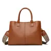 Bolsa Feminina de Comércio Exterior 2026 Nova Outono Bolsa Carteiro Bolsa Transversal Bolsa Feminina de Couro Macio de Alta Qualidade Bolsa para o Dia a Dia Bolsa de Ombro