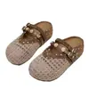 Sandalias de Plataforma Estilo Birkenstock para Mujer, Adecuadas para Usar en Verano con Vestidos, Nuevo Modelo 2026, Sandalias de Malla Mocasín Cerradas