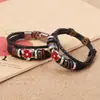 Pulsera de cuero de dibujos animados directa de fábrica pulsera de estudiante al por mayor Nueva pulsera de piel de vaca Joyería de cuero Yiwu