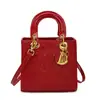 Bolso de Hombro Único de Moda Transfronteriza de Nicho Bolso Cuadrado Pequeño con Acabado de Lujo Bolso Cruzado Versátil Bolso Dior para Dama con Estampado de Serpiente para Mujeres