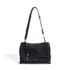 Bolso de diseño minimalista de alta gama para el día a día, bandolera, bolso de hombro de nailon, gran capacidad, nuevo bolso tote con solapa