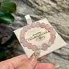 Quartzo Rosa Natural Costurado com Pérolas Shijia para Atrair Flores de Pessegueiro e Aprimorar a Pulseira para Mulheres, Pulseira Rosa Exquisita e de Alto Padrão e Versátil