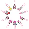 Clip de Papel Grande Melody Suministros de Oficina Coloridos Clip de Papel Creativo Lindo Aguja en Forma de U Marcador de Libros de Dibujos Animados de PVC