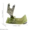 Pie Prensatelas Máquina de Coser Plana Todo Acero Juego de Pies Prensatelas Máquina de Coser Industrial Pie Prensatelas para Dobladillo Enrollado Industrial Combinación Venta al por Mayor