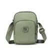 Bolsa de celular feminina, novo modelo 2026, mini bolsa transversal, bolsa de tecido de nylon leve, moderna e versátil, bolsa pequena transversal vertical