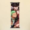 Pintura en aerosol HD caricatura one piece Luffy Sauron pintura colgante pintura decorativa para dormitorio póster de exposición de cómic pintura colgante