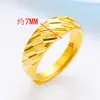Anillo de pareja con lluvia de meteoritos de oro y arena vietnamita, chapado en cobre, oro puro 999, con apertura, imitación de oro.